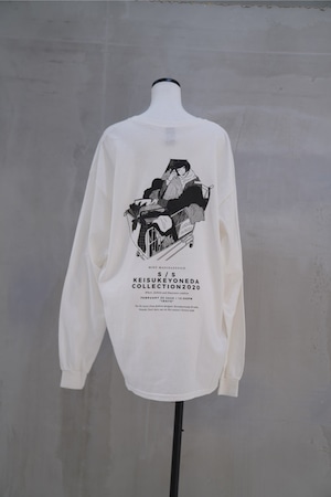 ますだみく×kotoka izumi ×Keisukeyoneda collaboration ロンtee  koenji version