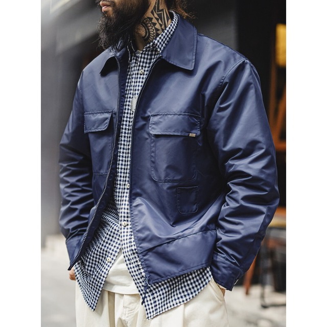 Back-Embroidery Retro Diamond Jacket【G1113】