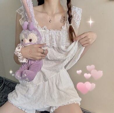 ファッションセット西洋風レーススウィートパジャマ提燈 PA03521