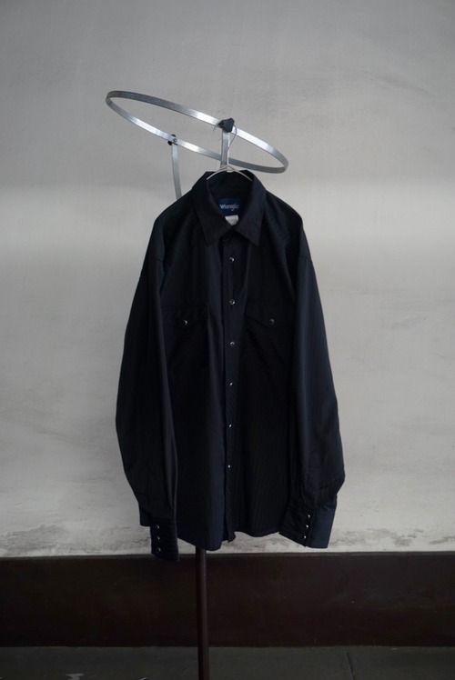 Wrangler shadow stripe western shirt