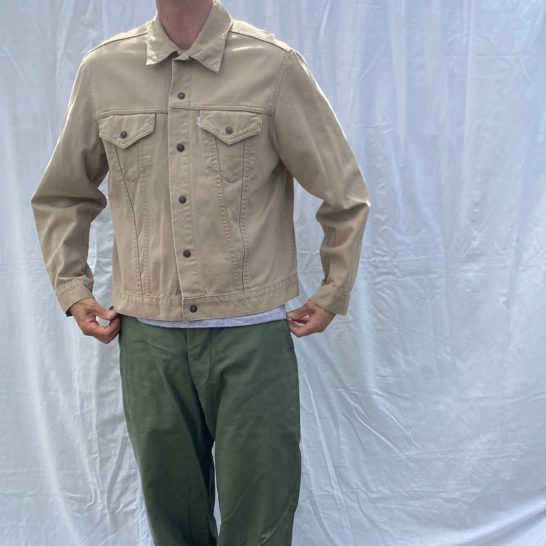 1970s〜 Levis Big E Trucker type Cotton Jacket / 70年代