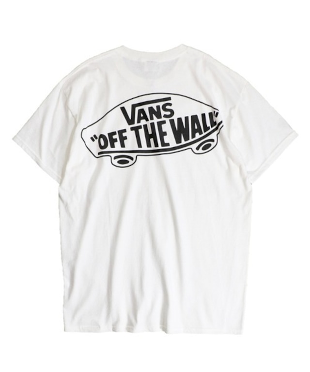 VANS (バンズ) M SK8 LOGO SS TEE Tシャツ ホワイト 122K1010300