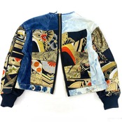 【sleevekimonojk52】着物デニムジャケットSLEEVE KIMONO DENIM JACKET