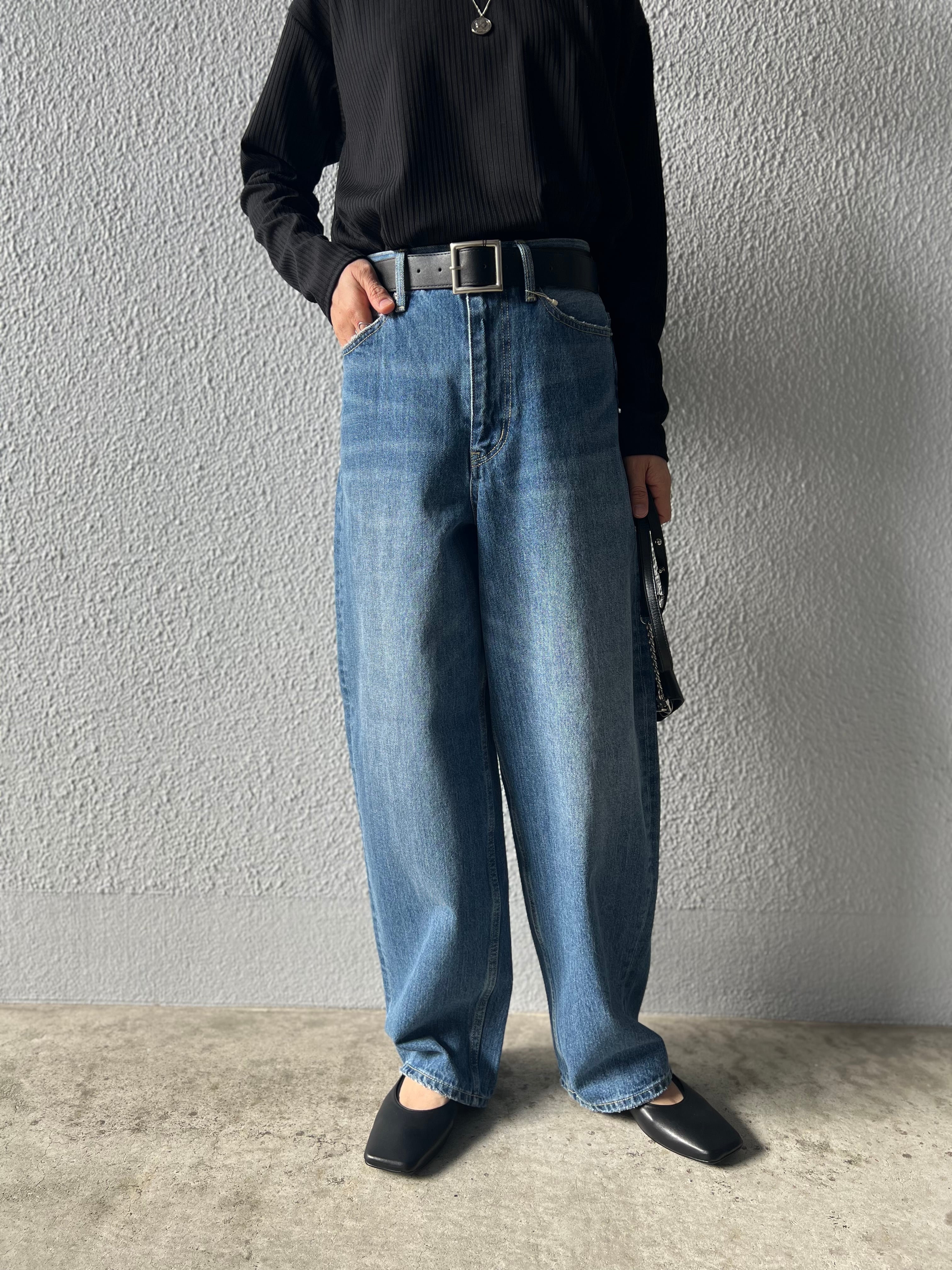 【LEMELANGE】スラブデニムパンツ 8613501