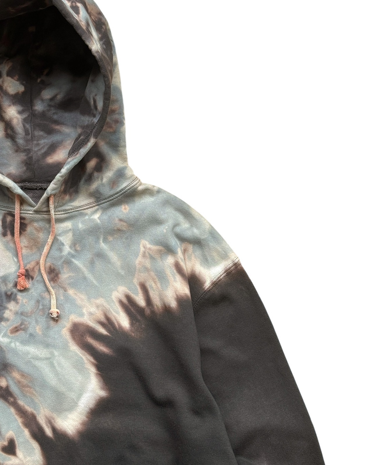 【数量限定販売 / 最短即日発送】ブリーチタイダイスウェットプルオーバーパーカー 秋麗