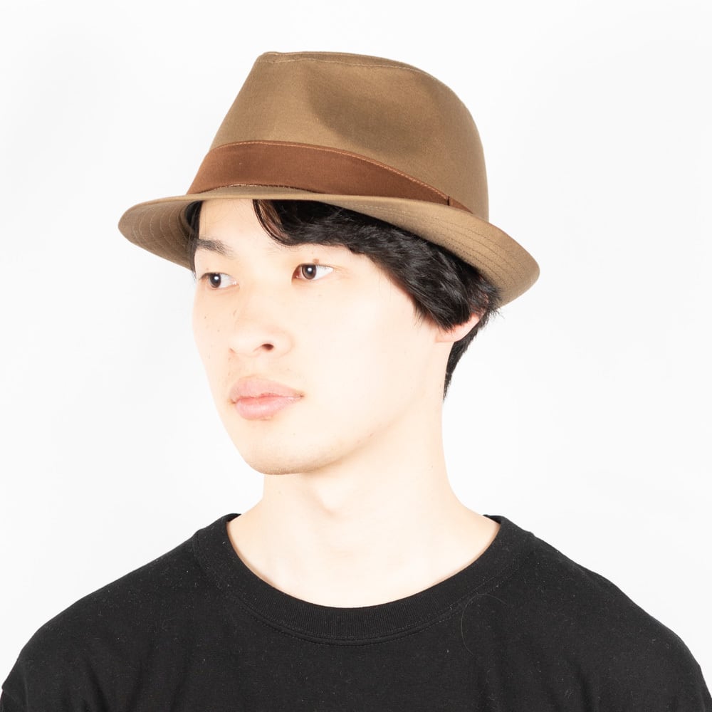 コットン中折れハット(フェドラ) 【WS-50448-A】 | 京都発の帽子
