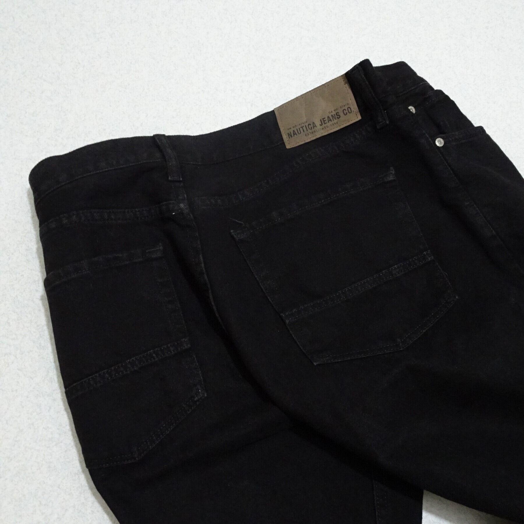 メンズ 90s 香港製 pelle pelle ペレペレ ブラックジーンズ 希少デザイン