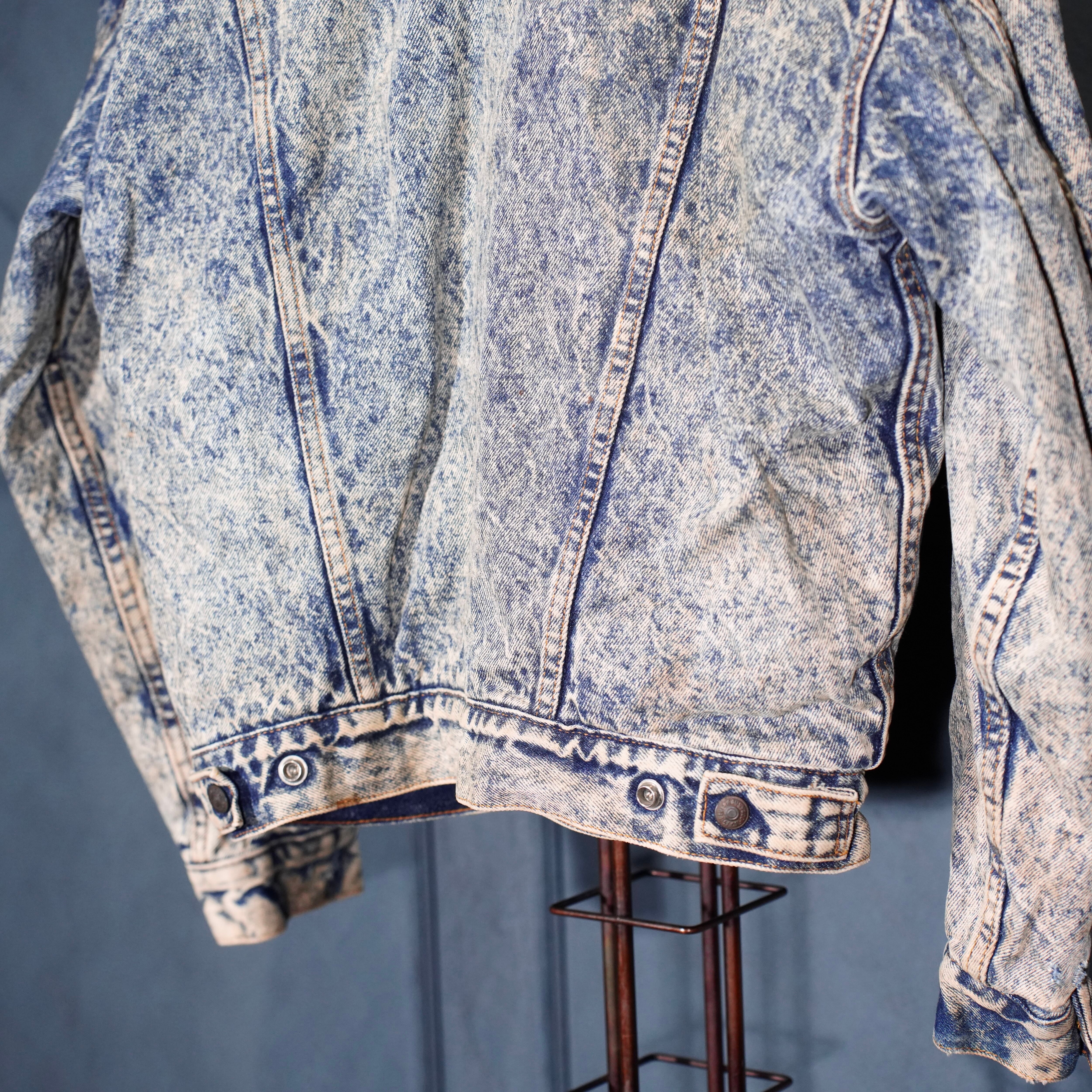 80's USA VINTAGE Levi's BOA DENIM TRACKER JACKET/80年代アメリカ
