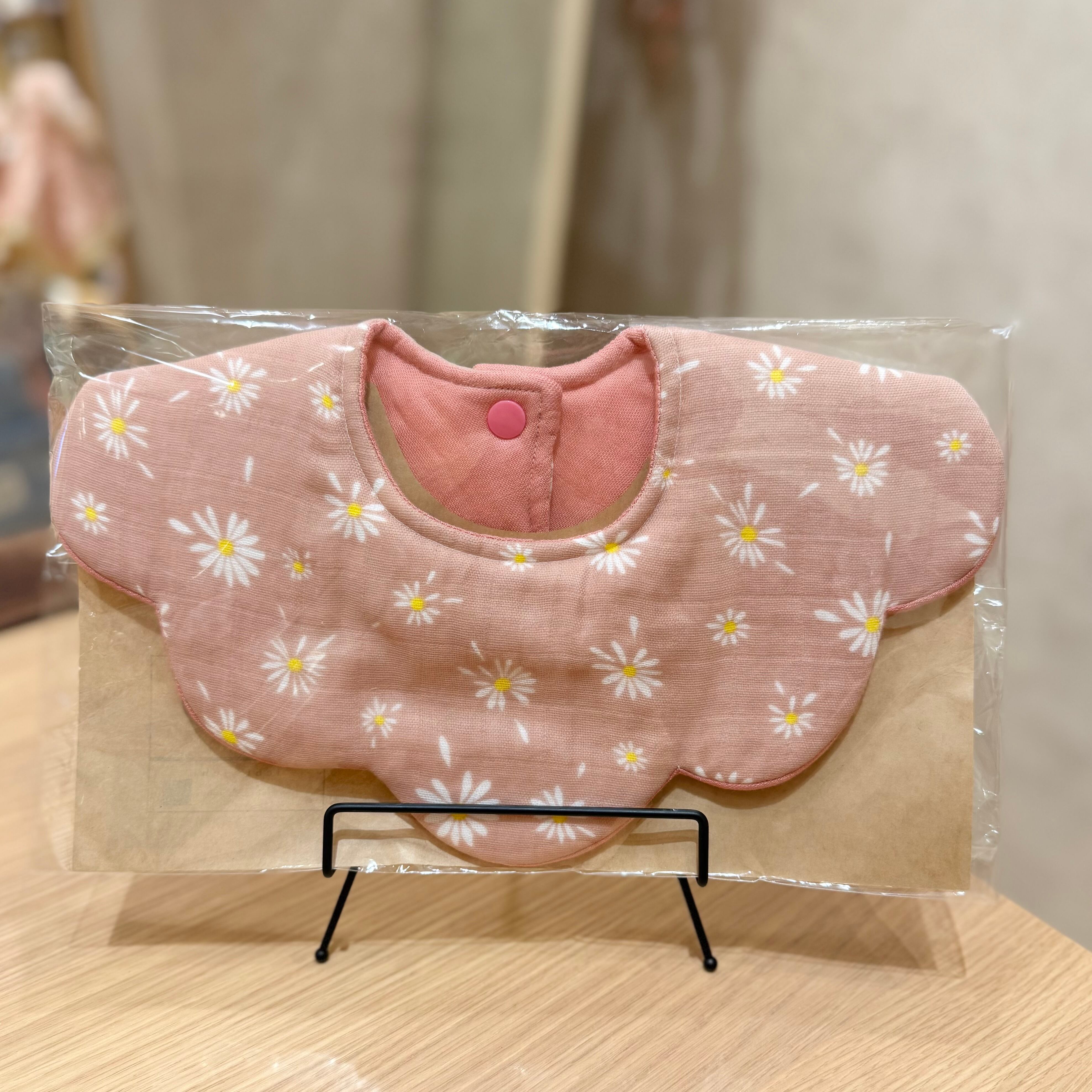 もくもく・まんまる刺繍スタイ 〘 ハニーピンク 〙 | Pay ID