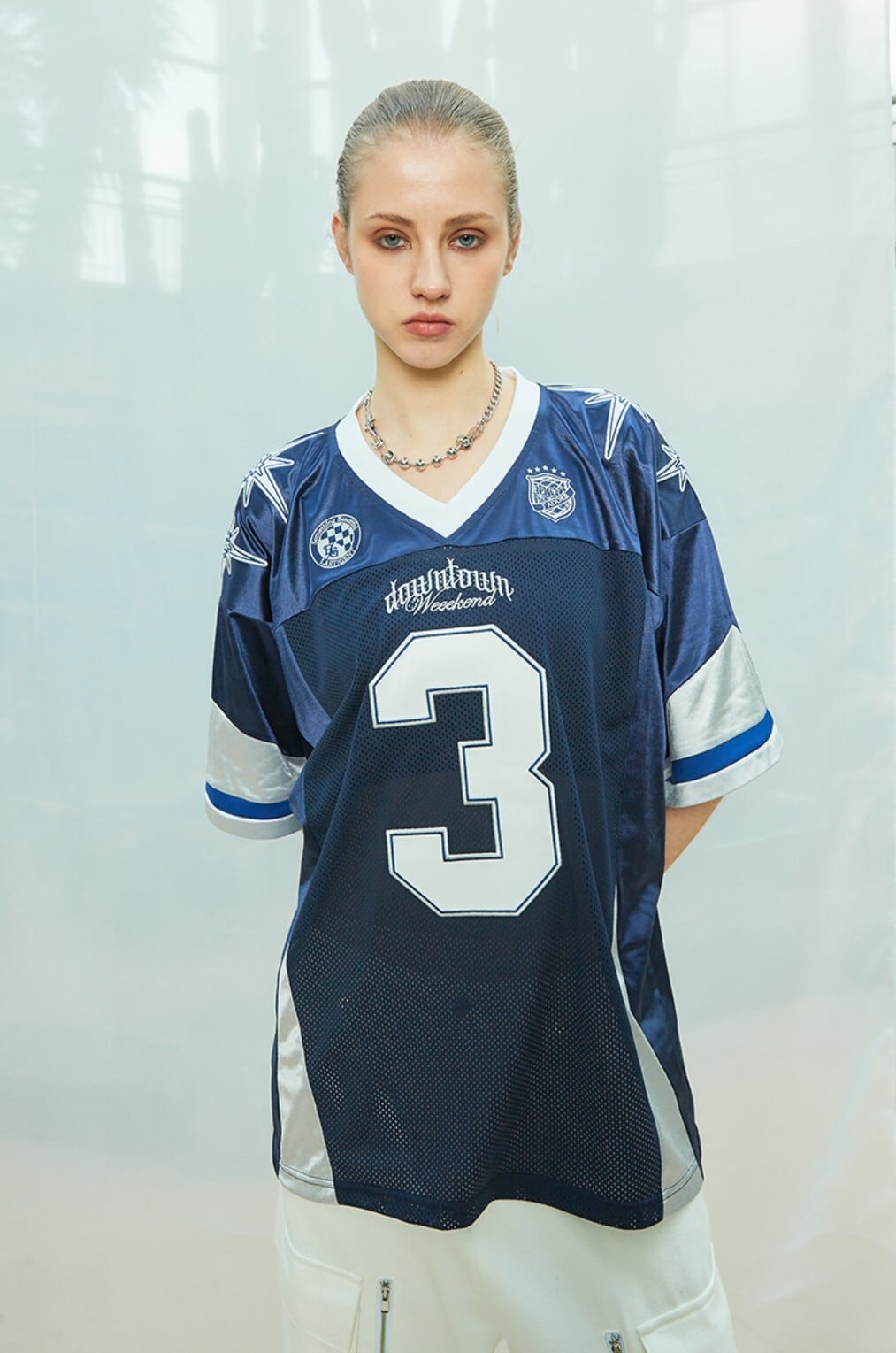 ☆Stray Kids アイエン 着用！！【LARTIGENT】L9 BIG NUMBER FOOTBALL