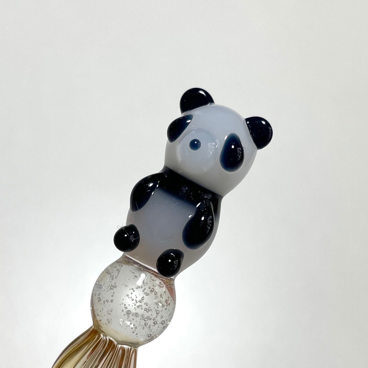 Animal glass pen パンダ