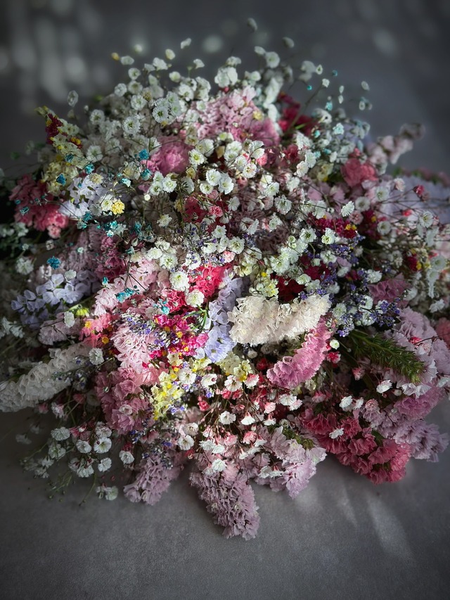 お花の絨毯スワッグ