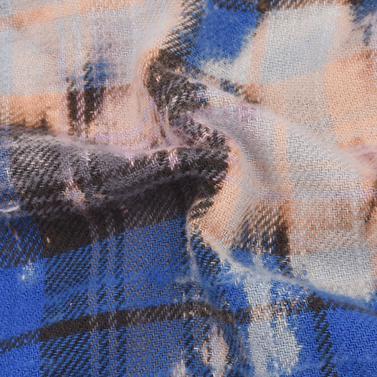 【ZAC∴VARGAS】check shirt bleach - 11