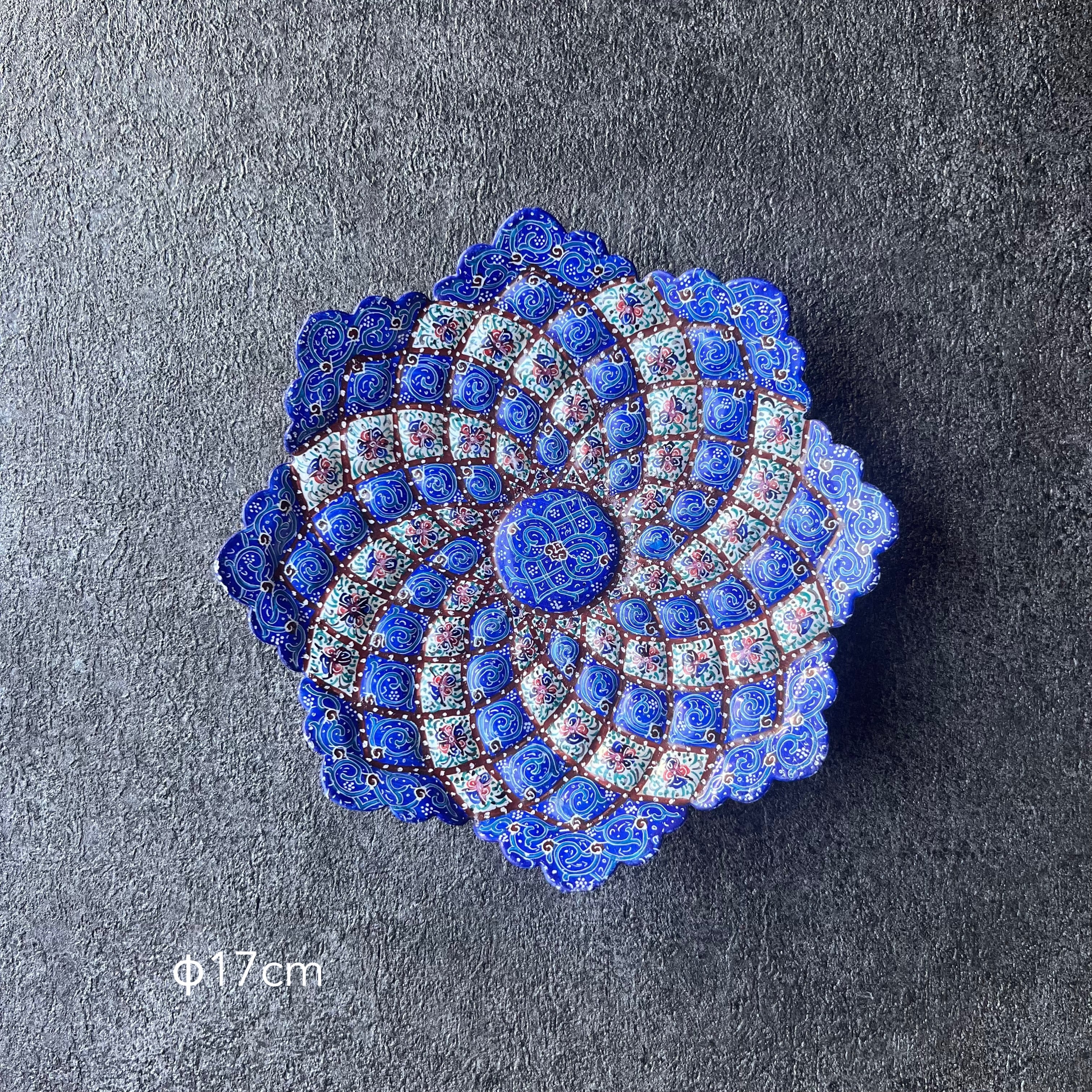 ミーナーカーリー（銅皿 / エナメル仕上げ） | Kesh Mesh