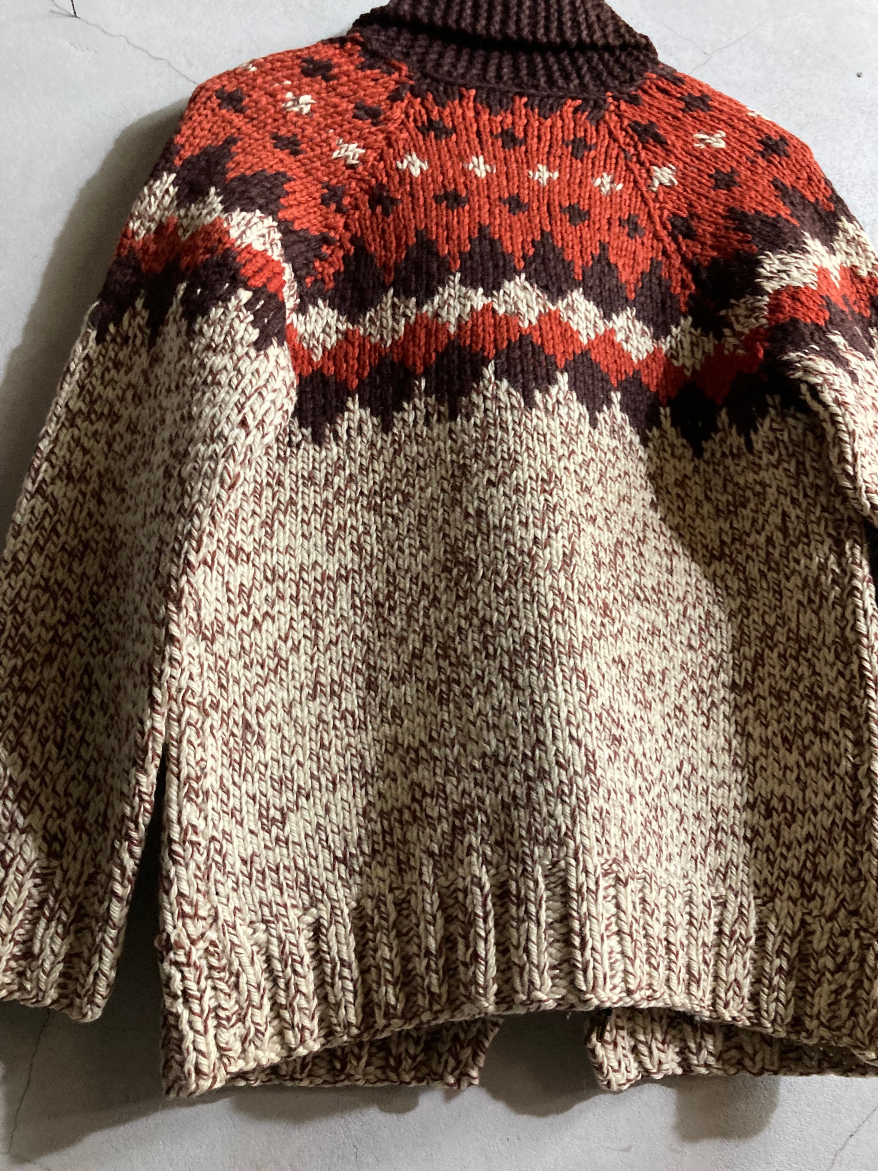 60s VINTAGE COWCHAN KNIT ビンテージカウチンセーター | BEADY 60s VINTAGE COWCHAN KNIT ビンテージカウチンセーター | BEADY