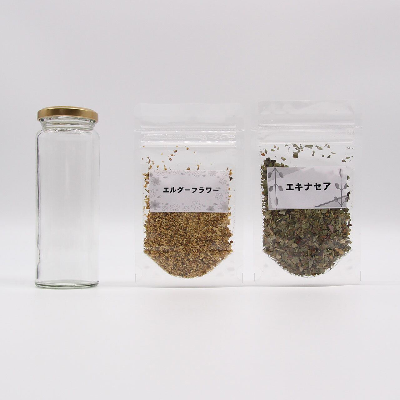 エキナセア エルダーフラワー 免疫力アップチンキ 手作りキット ソフィアフィトセラピーショップ