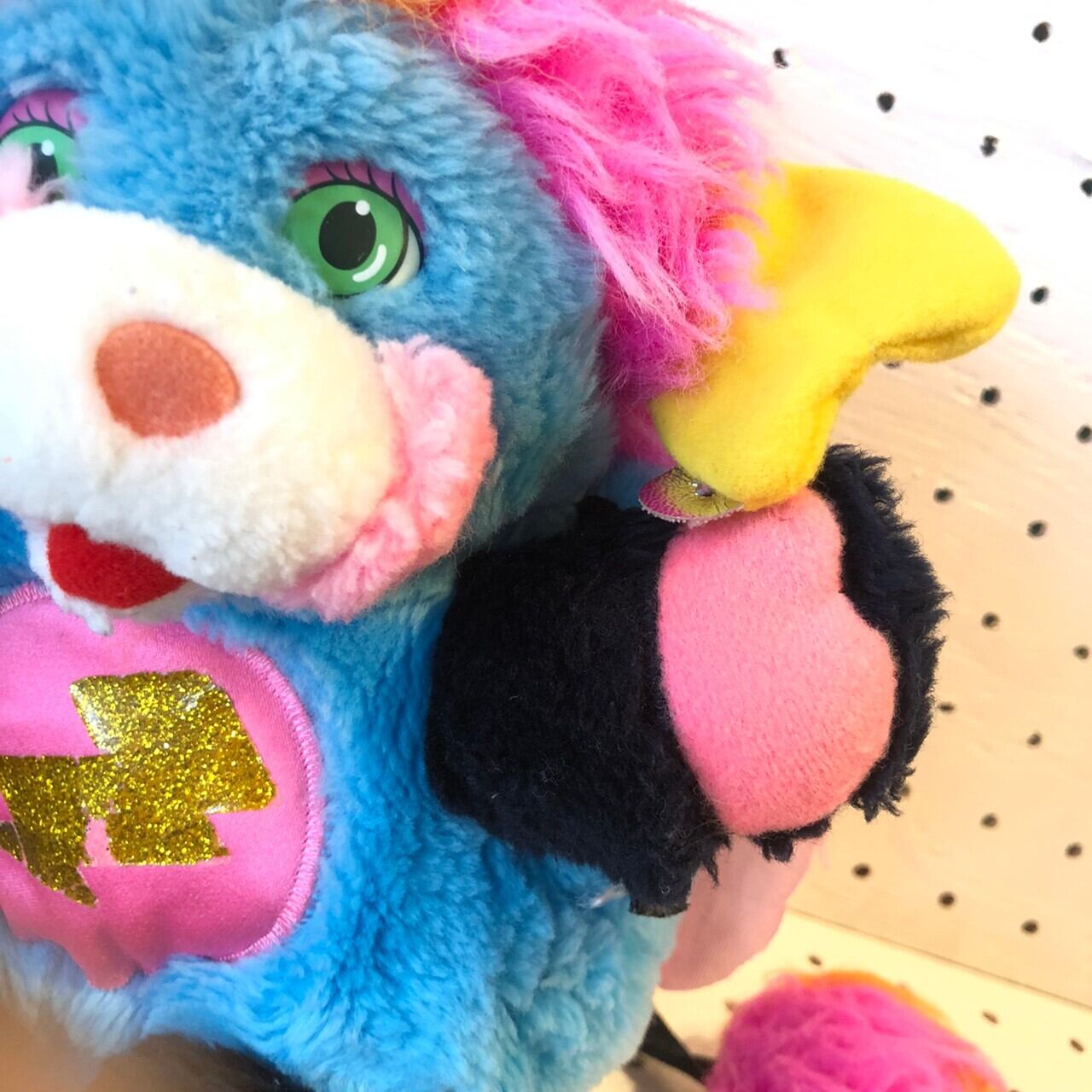 80s ポップルズ ロックンロールポップルズ ぬいぐるみ / vintage popples Rock N Roll Popple Plush  Doll | THE PUPPEZ☆e-shop　/ ザ　パペッツ松本-WEBショップ powered by BASE