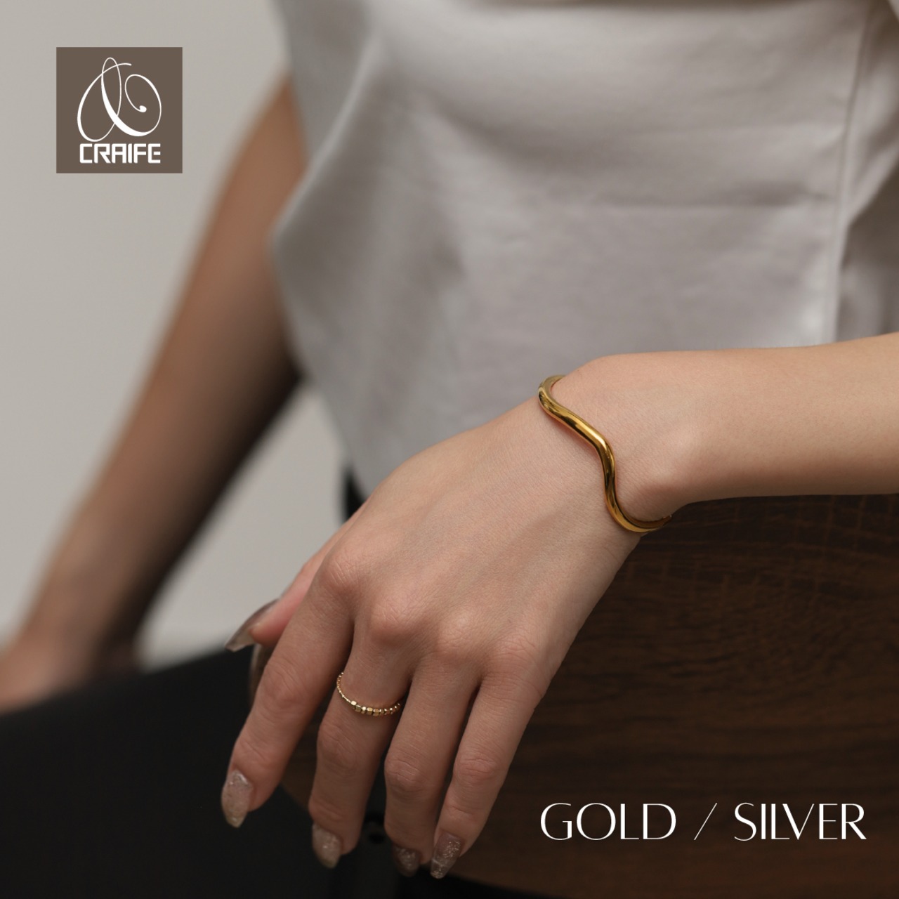 Bangle -Gold/Silver-