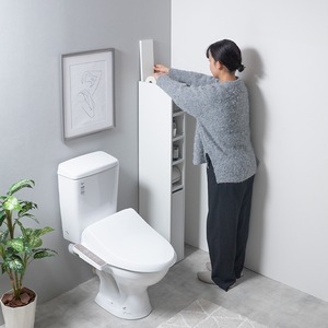 スリム トイレ収納 幅15cm