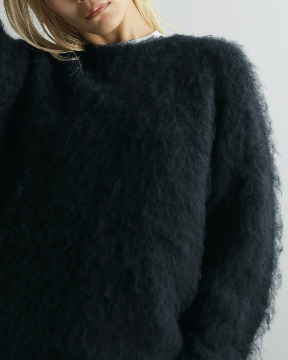 anuke アンヌーク Brashed Knit Pullover 62520523 | ANERCA & L.I.V