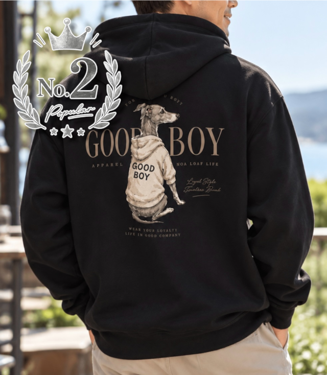 ≪GOOD BOY≫裏起毛パーカーR801 .