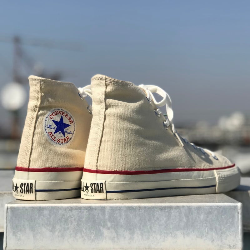 80's CONVERSE コンバース ALL STAR HI オールスターハイ 生成 80's CONVERSE コンバース ALL STAR HI オールスターハイ 生成