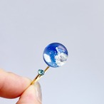 【秋の福袋】蓄光タイプ　青空をひとすくい✩.*˚レジンの空玉アクセサリー3点セット　数量限定　暗闇で光る
