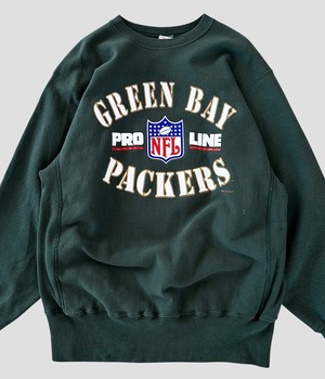 -Champion- Vintage 90s XL GREEN BAY PACKERS Reverse Weave Sweat