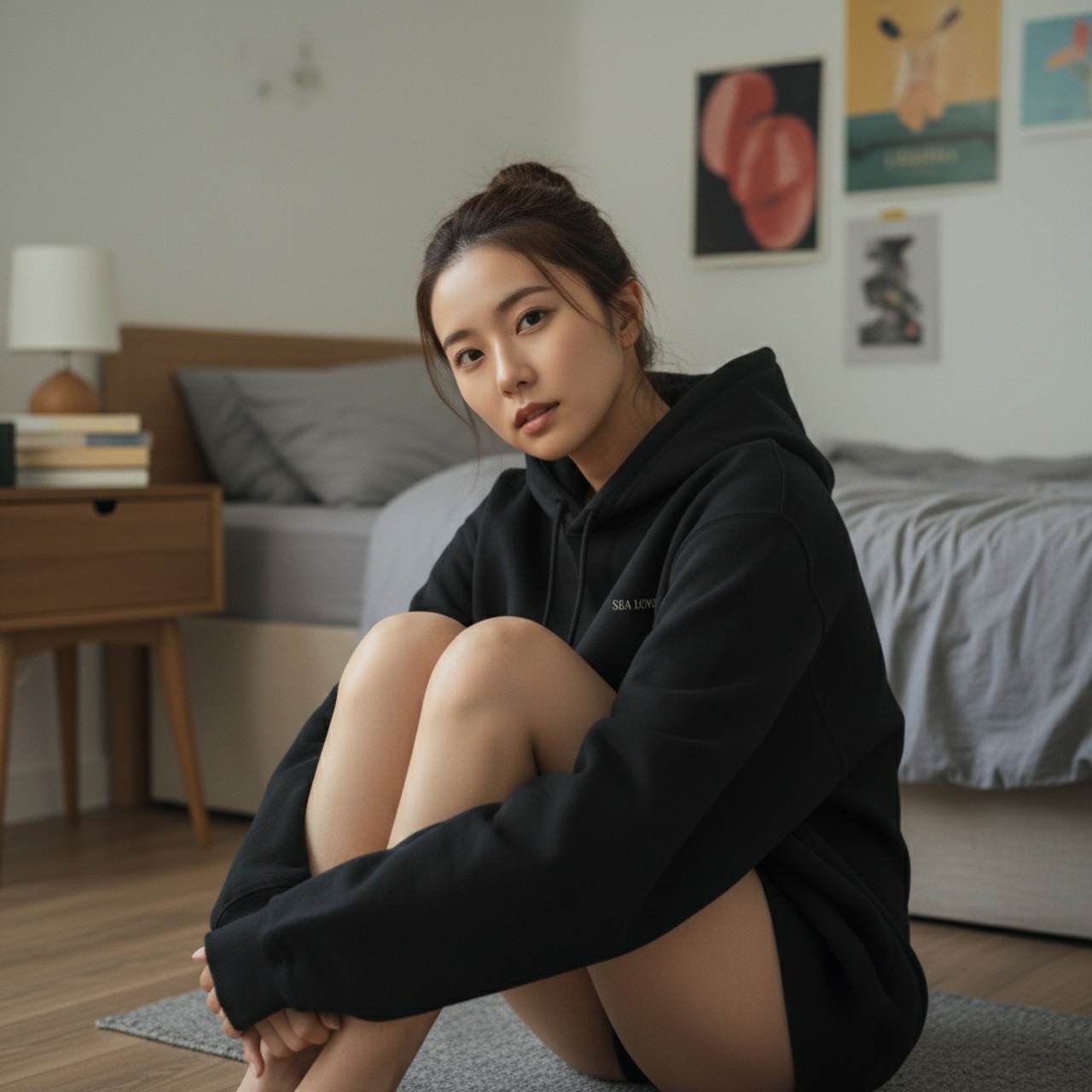 Flag of Diver-プルオーバーパーカー(ブラック) - 6