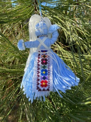 UA.Designer手作りモタンカ（ウクライナの御守り）