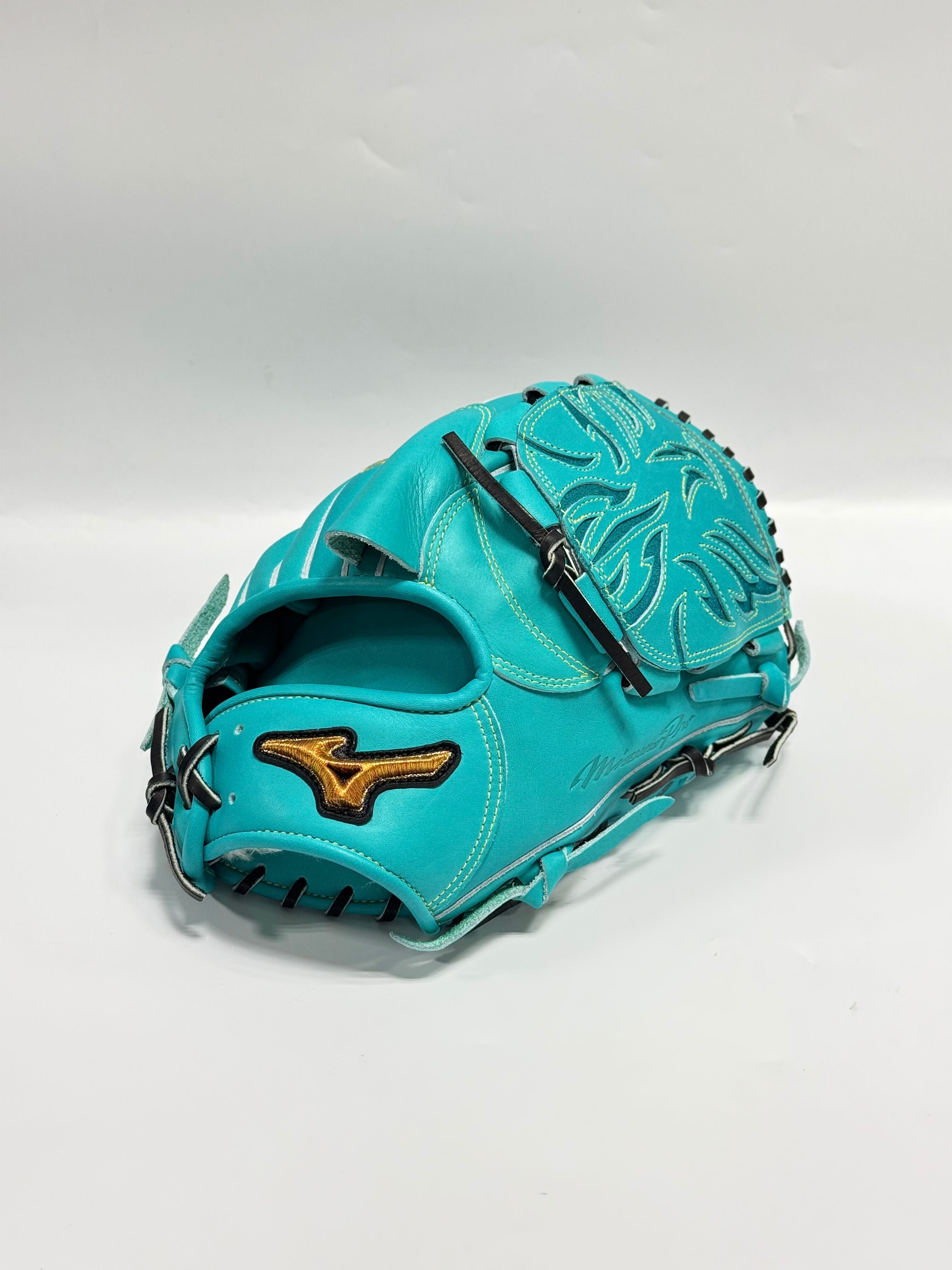 MIZUNO PRO-ミズノプロ「翡翠 -HISUI-」限定グラブ 軟式グローブ 投手
