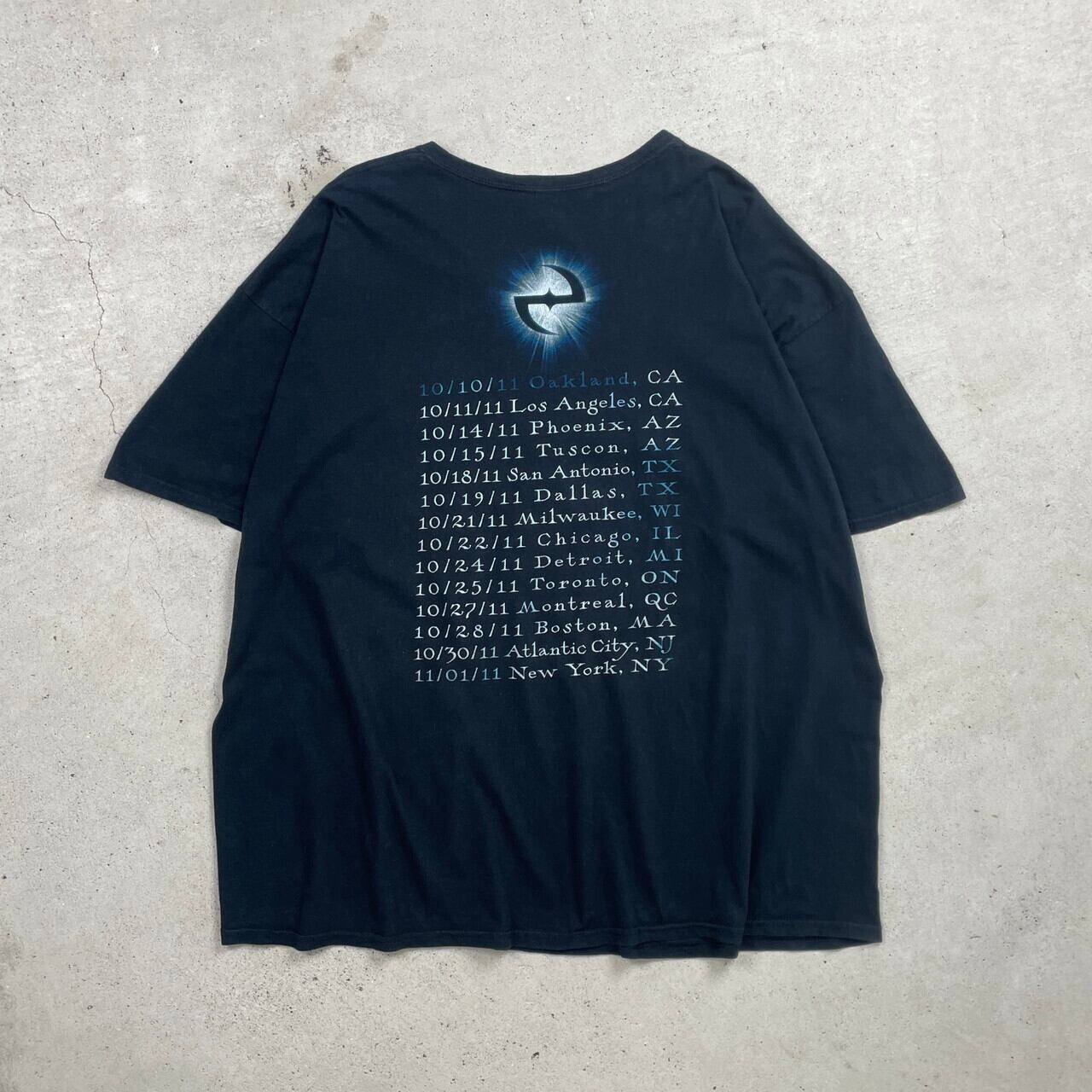 EVANESCENCE バンドTシャツ バンT ツアーT メンズ2XL 古着 ビッグ  