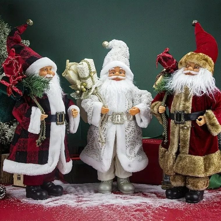 サンタクロース オブジェ 立ちポーズ クリスマス クリスマス装飾 耐久