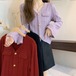 大きいサイズ レディース ニット　トップス　春 秋冬 新品 長袖