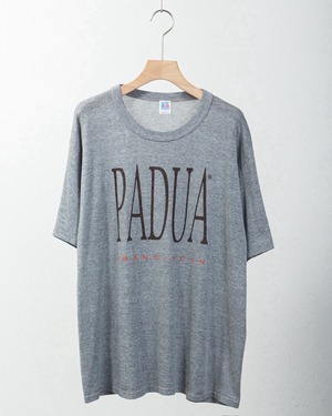 "Russell" good fade printed T-shirt / single stitch / Made In USA