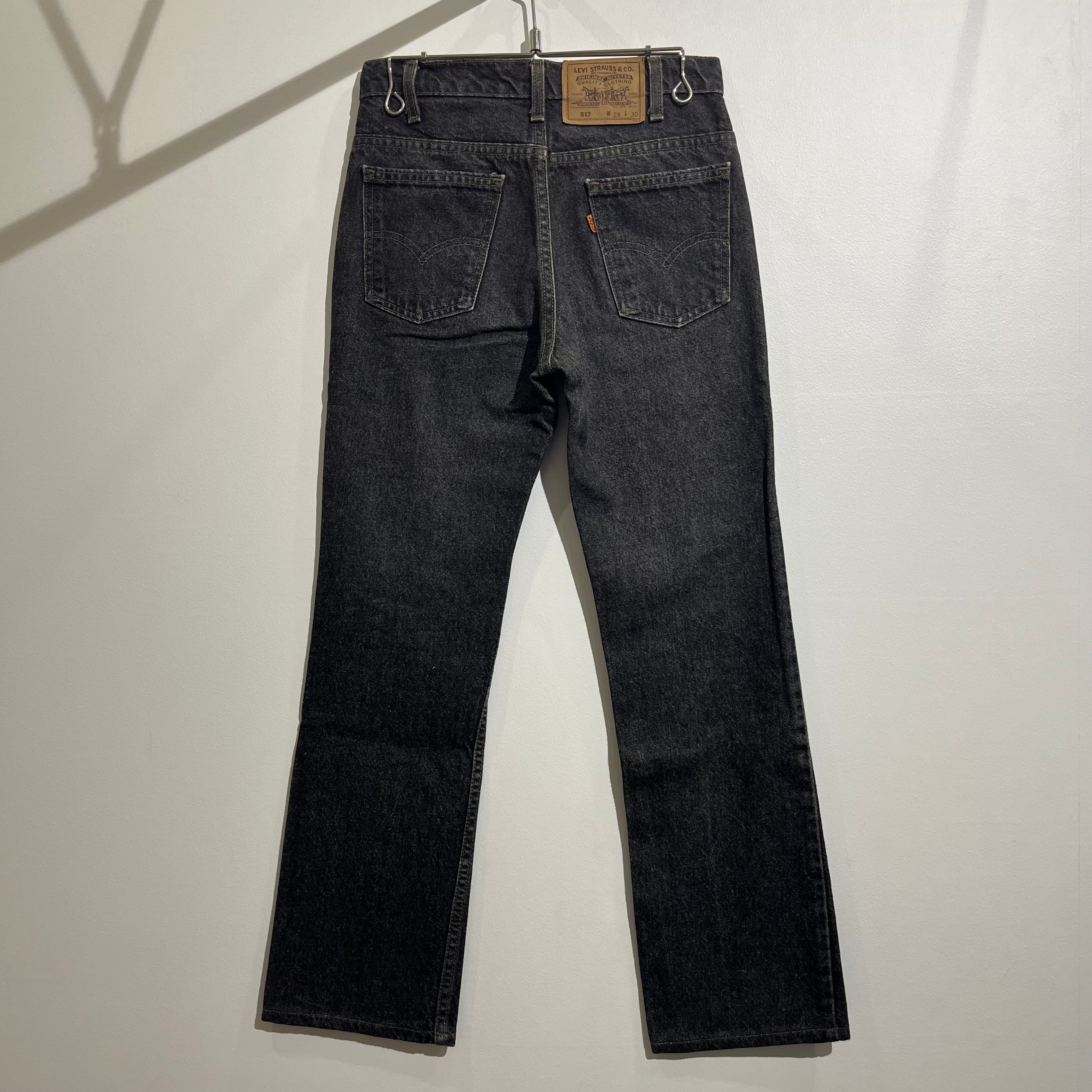 90s Levi's 517 Denim Pants Black 90年代 リーバイス 517 先 90s Levi's 517 Denim Pants Black 90年代 リーバイス 517 先