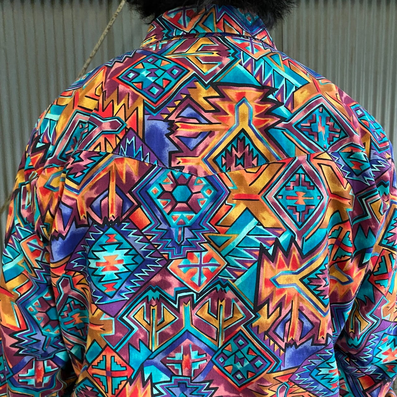 60s Vintage AZTEC   ヴィンテージ アロハシャツ