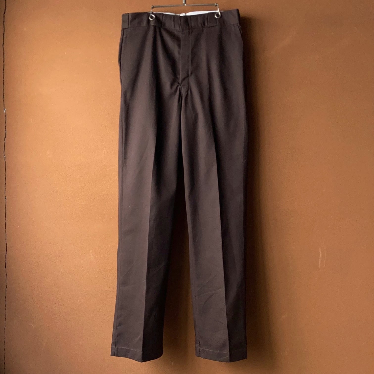 Dead Stock 80's Dickies 874 ワークパンツ フラッシャー付き ブラウン