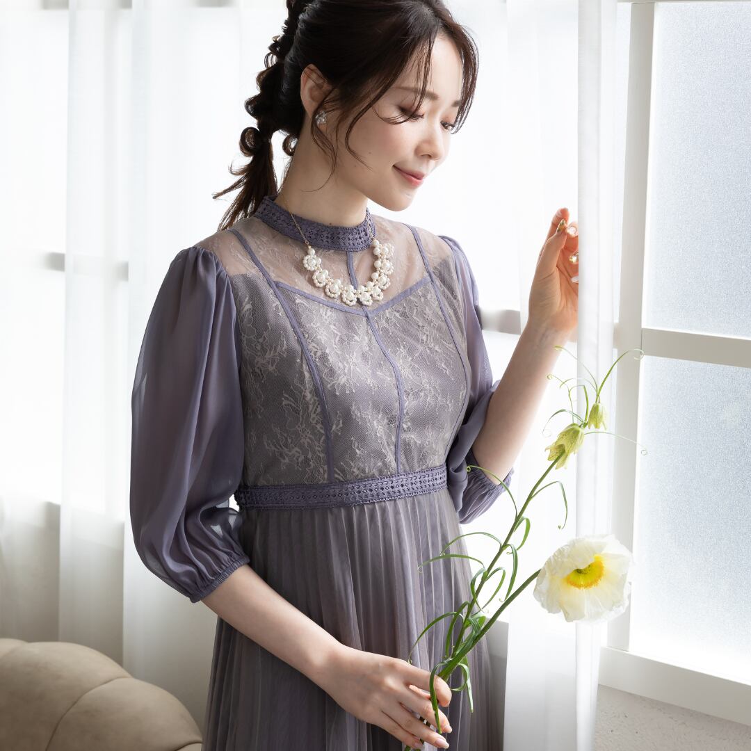 半額SALE☆ パーティードレス ポケット付きパンツドレス エー アール