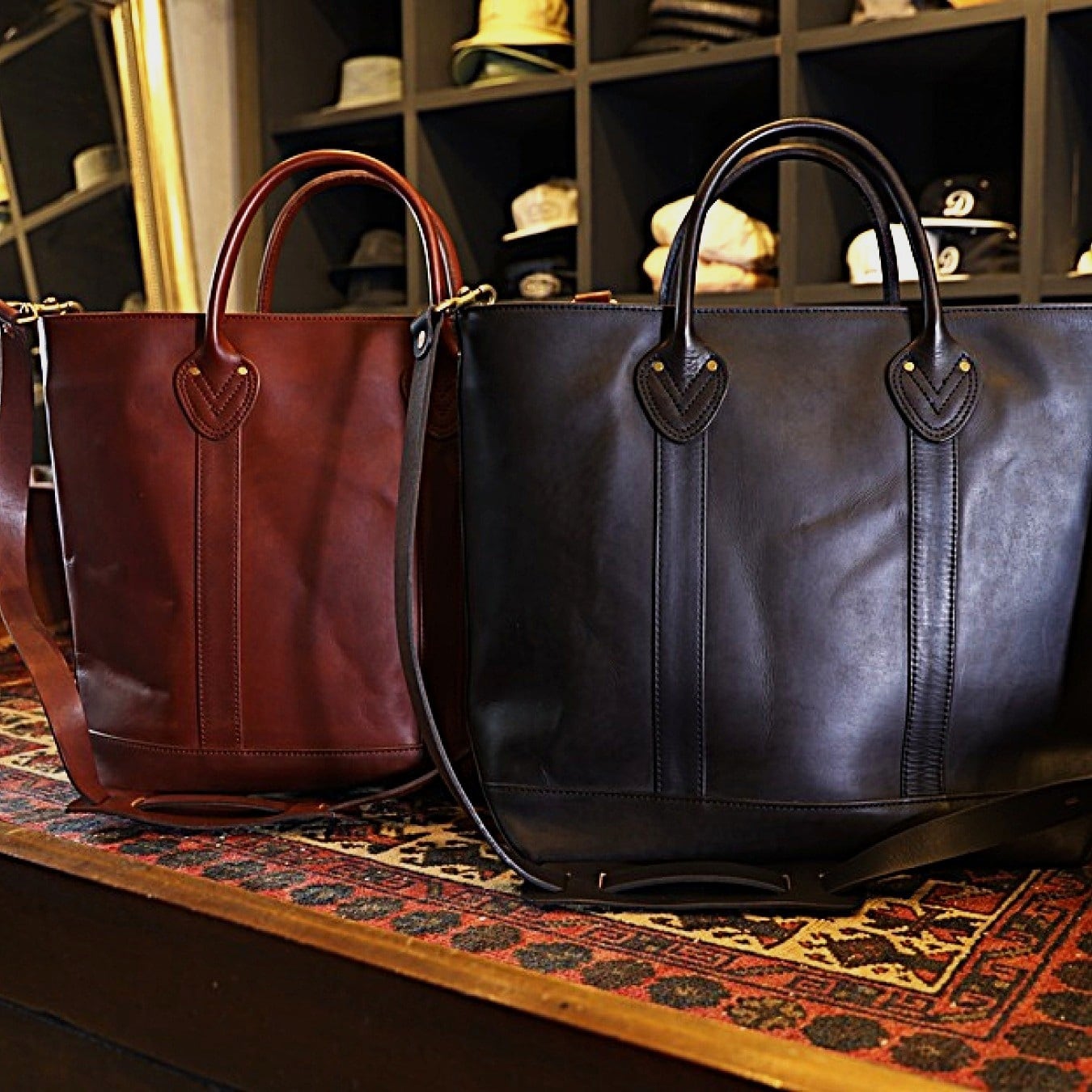 VASCO(ヴァスコ)~LEATHER BOAT TOTE BAG~