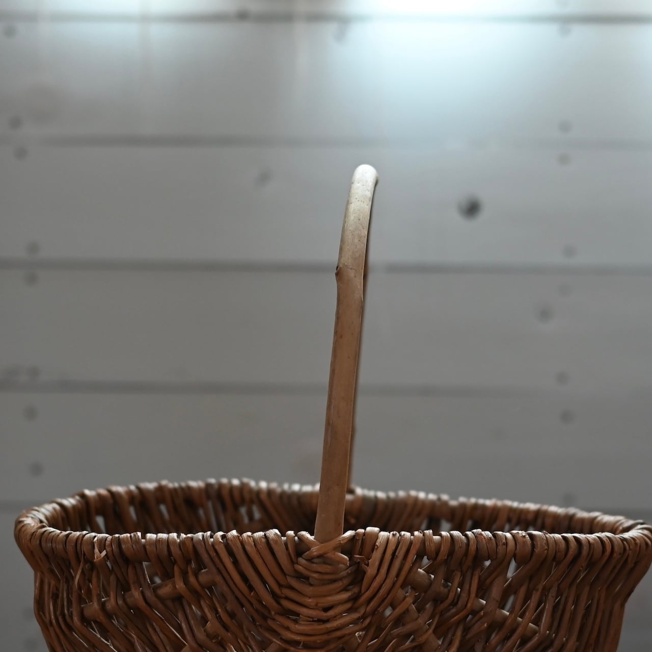 Basket / バスケット〈 かご・小物入れ・ラタン・収納・アンティーク