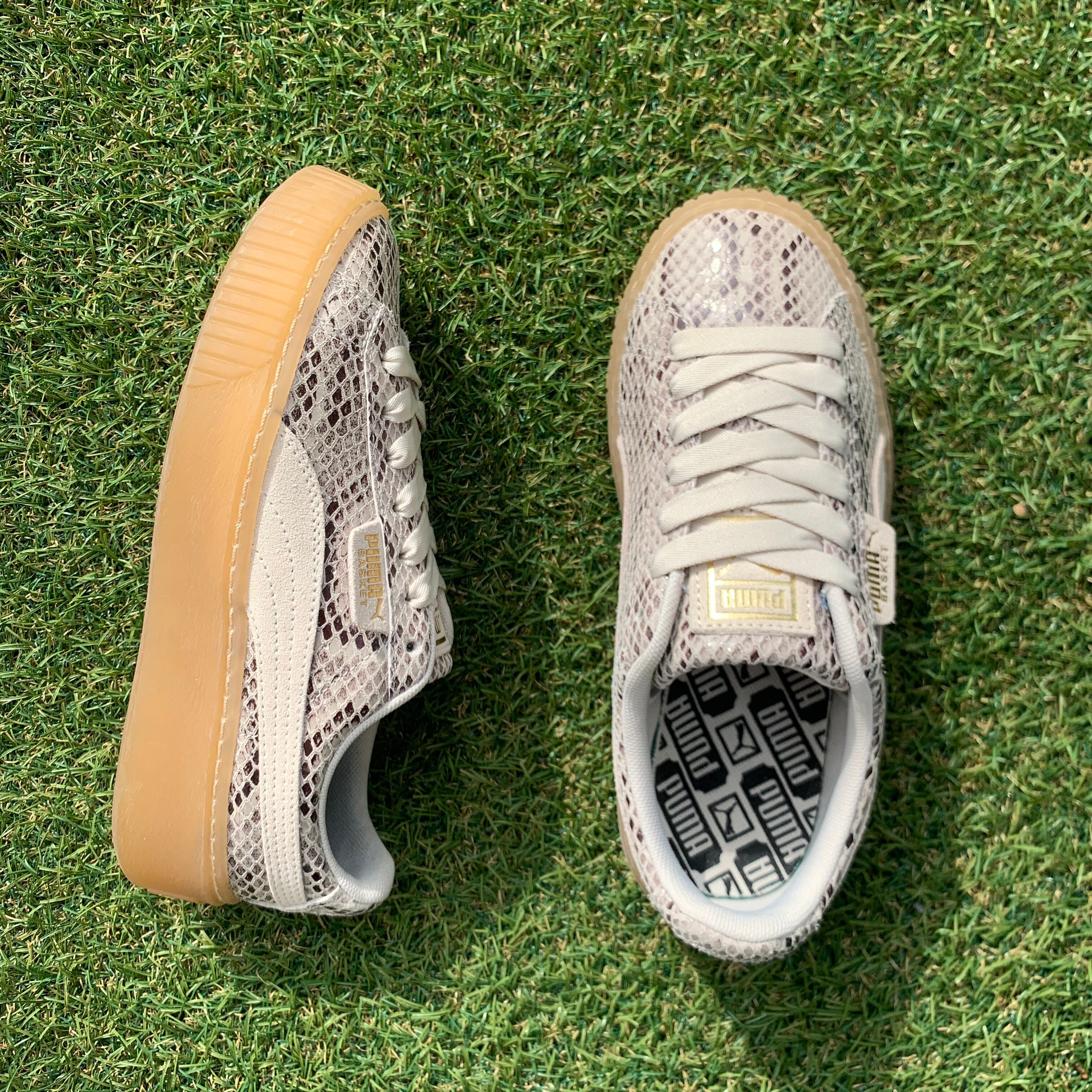 Nike アメフト スパイク 27.5cm PUMA PLATFORM SNAKE LUX プーマ プラットフォーム スネーク ラック
