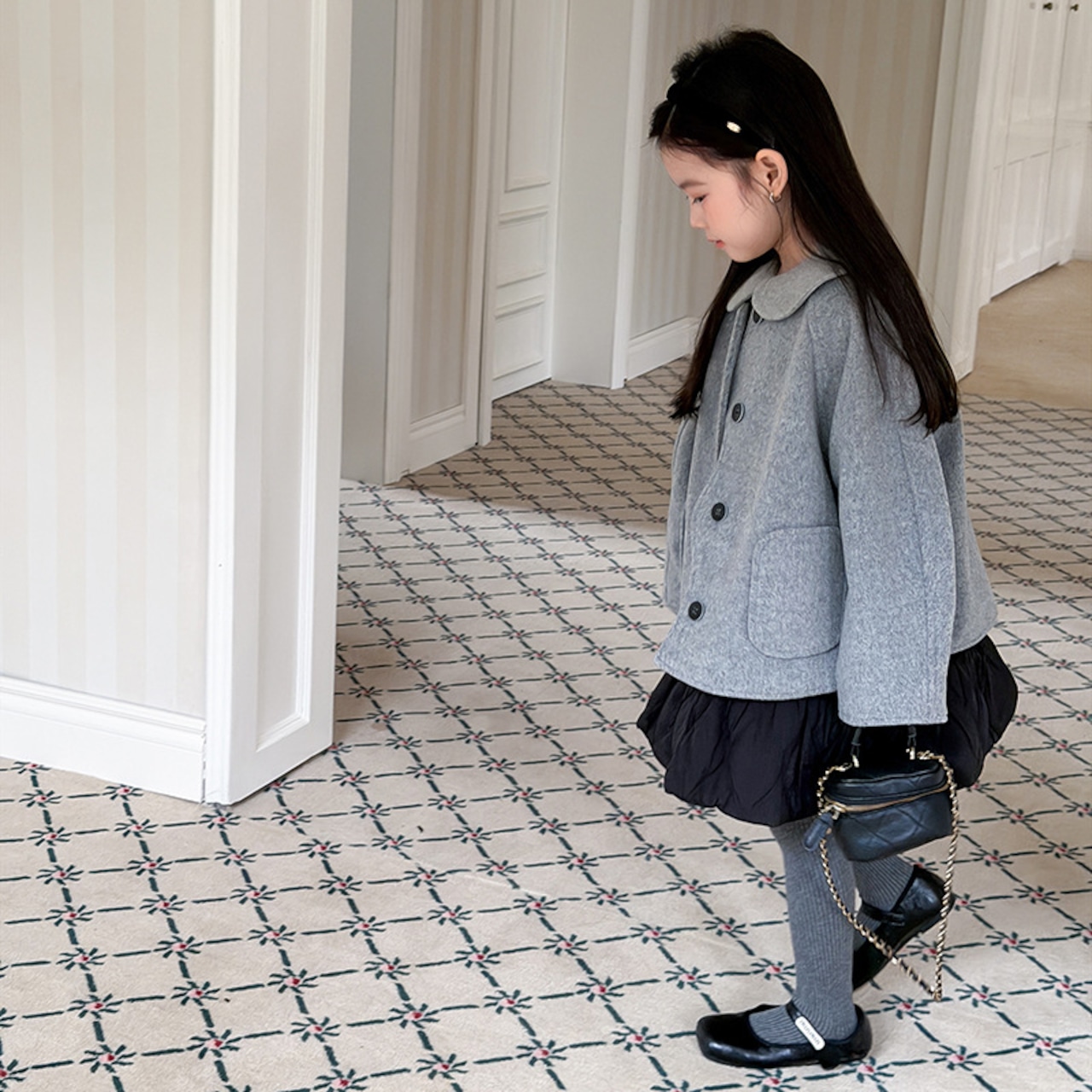 冬ラシャジャケットOR中綿入りワンピース