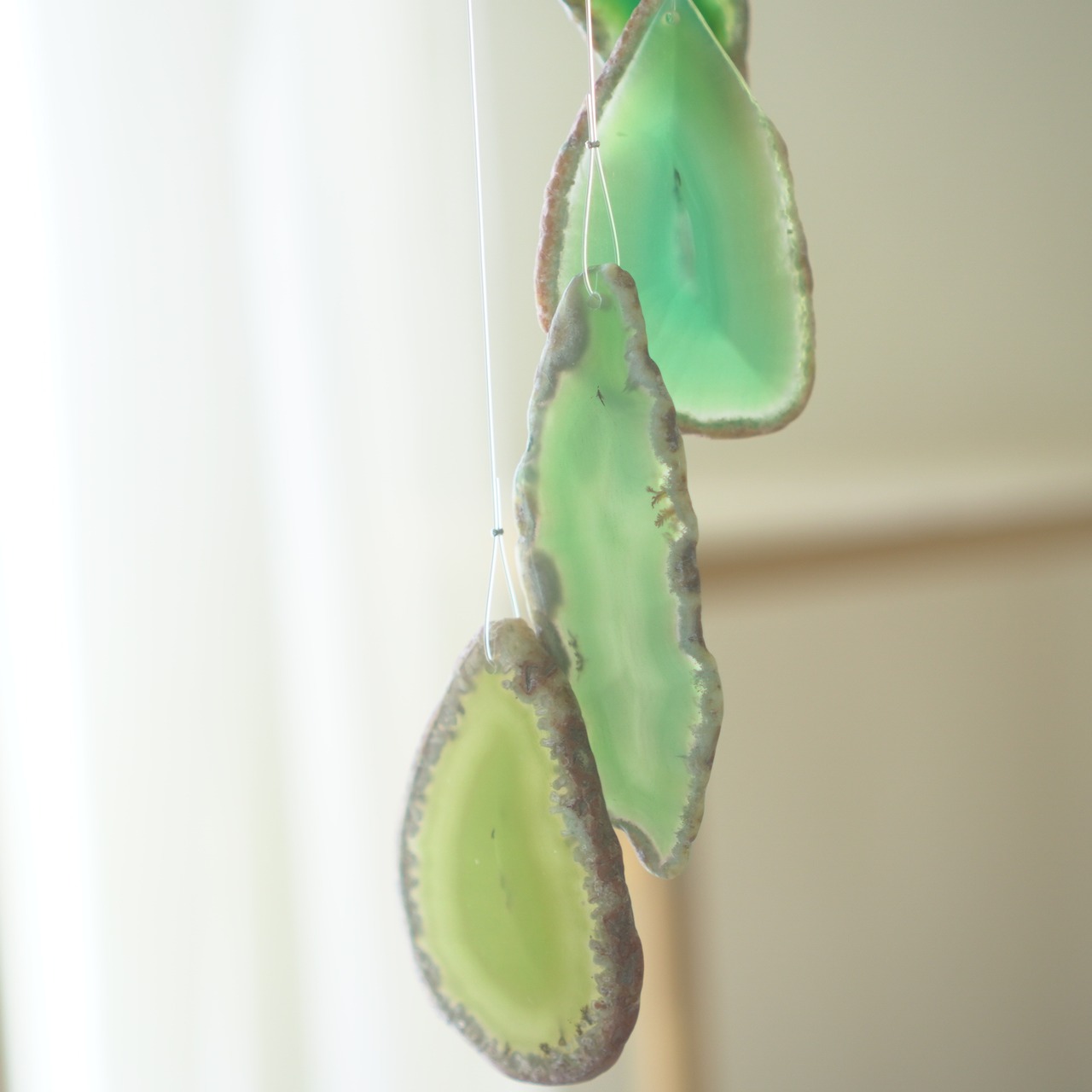 IBUKI 07 - アゲートヒーリングチャイム / Agate Sun Catcher Wind Chime 893