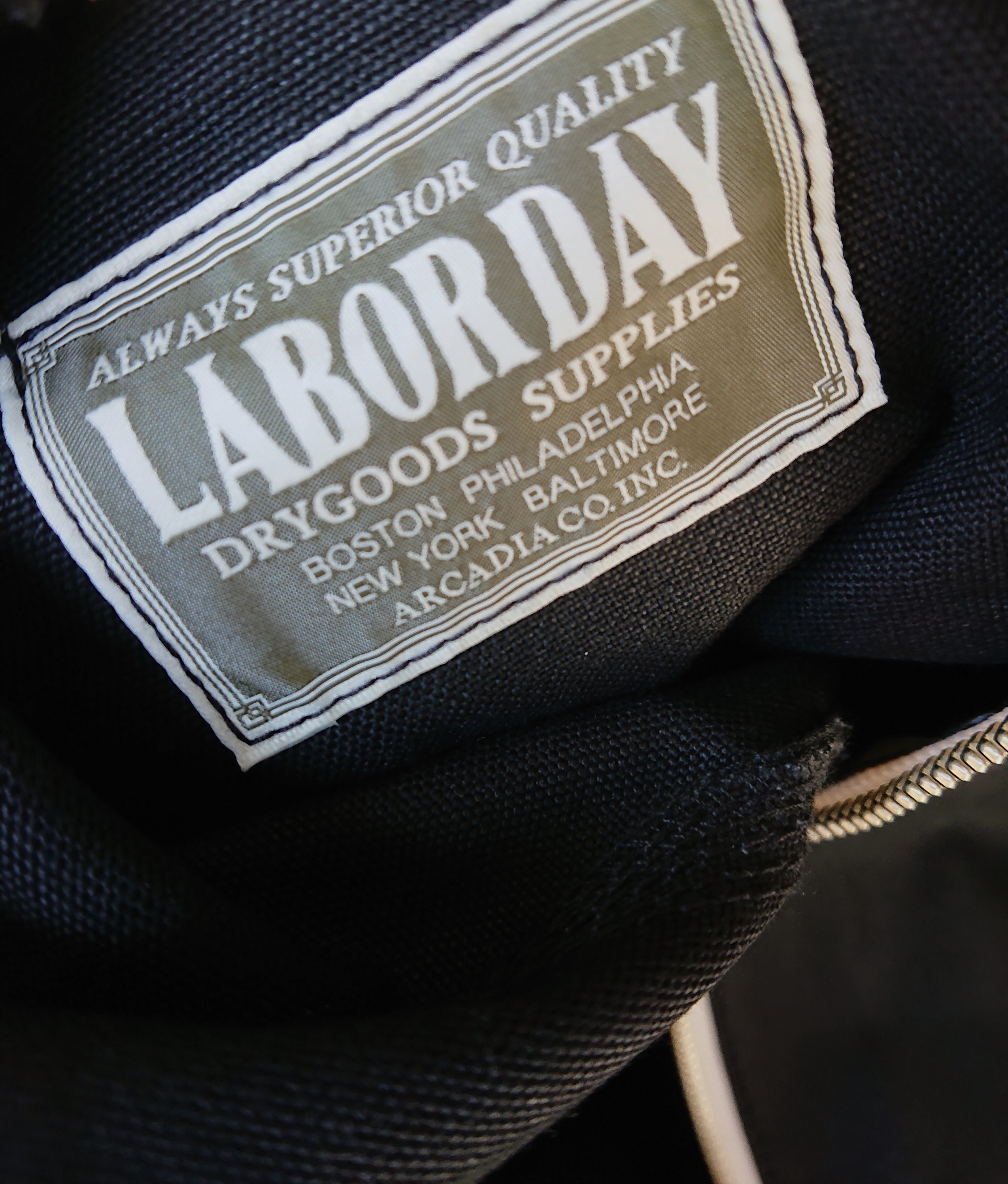 LABORDAY × BAA SIGNATURE NEWS PAPER BAG Black/White Color | BOW