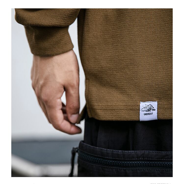 ★ROUND NECK CASUAL WILD BOTTOMS T-SHIRT　　　32313