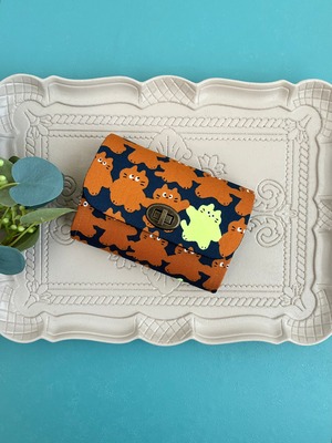 やりくりミニ財布・メロウフレンズCATキャメル