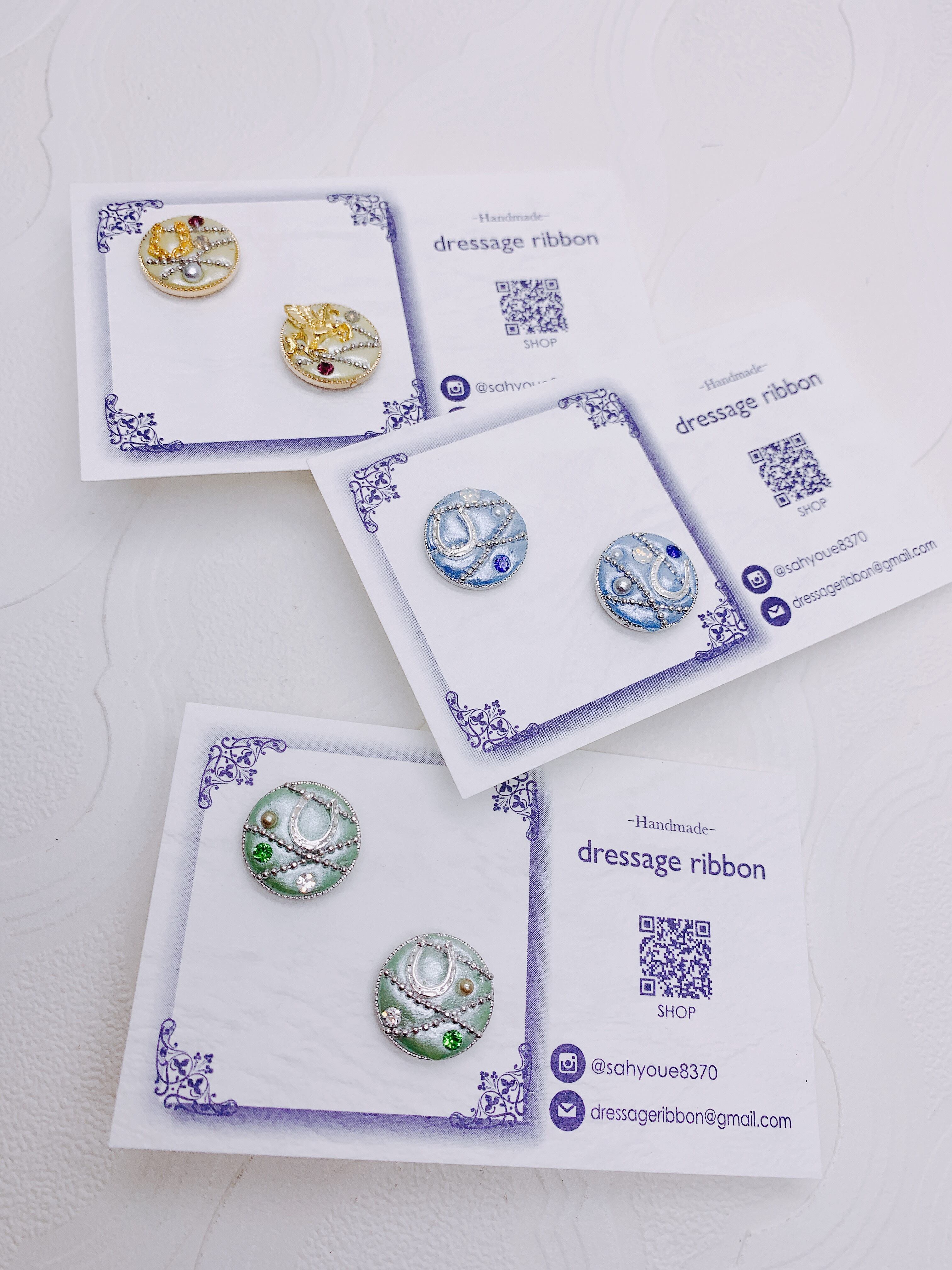 クロスチェーンピアス・イヤリング