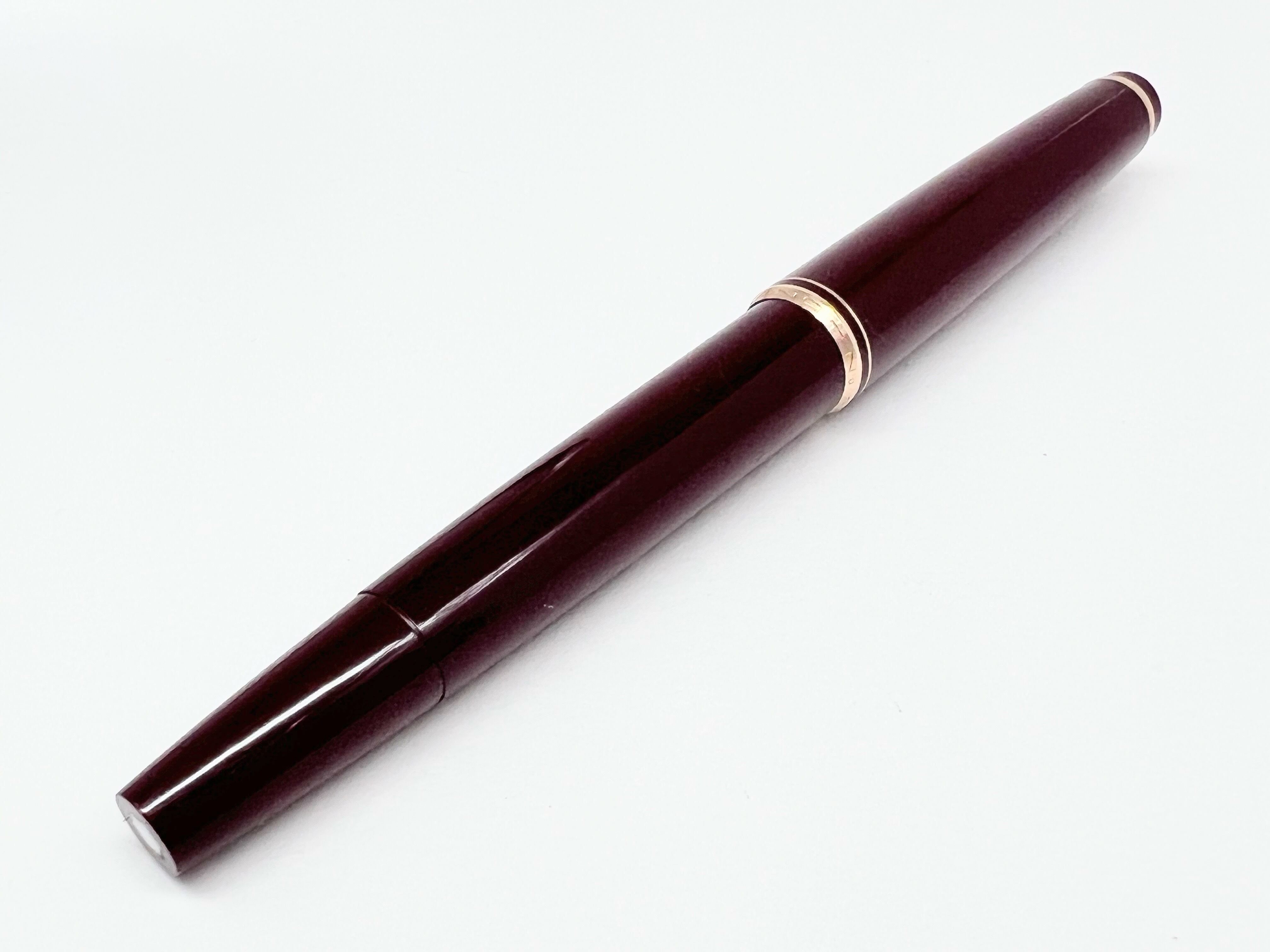 60s モンブラン No 24 ボルドー MONTBALNC No 24 （細字） 14K