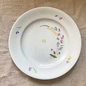 グスタフスベリの花模様の24cmプレート